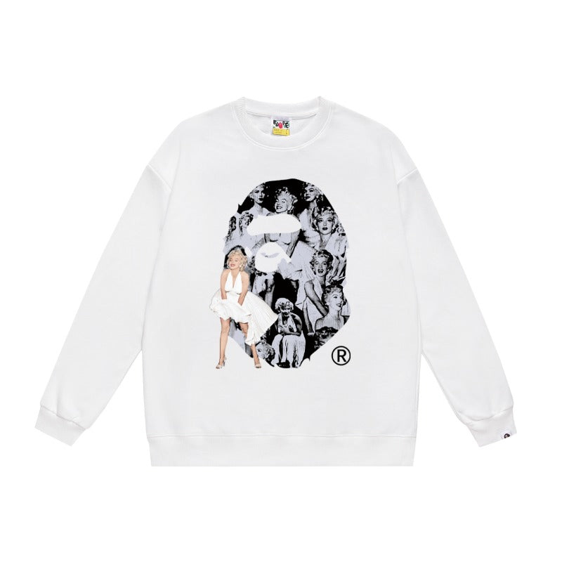 Bathing ape Crew neck sweatshirt