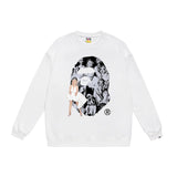 Bathing ape Crew neck sweatshirt