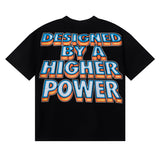 Godspeed T Shirts Star Shock Skull Print Cotton Casual Short Sleeve Men and Women