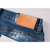 Purple Brand Jeans Pure Cotton High Street Trend