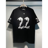 Amiri T Shirts Fashion Print Couple High Street