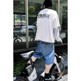 Unisex T-Shirts Far archive Distressed Loose Casual T-shirt