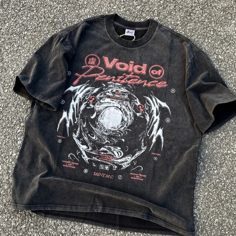 Men Vintage T-Shirts SAINT MICHAEL "VOID OF PENITANCE"