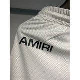 Amiri Shirt And Shorts 2 Piece Set Fashion Print Couple High Street