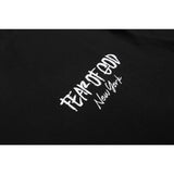 Fog Essentials T Shirts Letter Pattern Crew Neck Short Sleeves