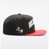 Trendy flat brimmed hat adjustable