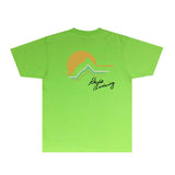 Rhude T Shirts Printed Trendy Pure Cotton