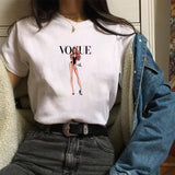 Stranger Things T Shirt Stranger Things Polyester Printed T-shirt Summer Loose Casual Women
