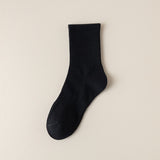 Men socks pure color