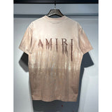 Amiri T Shirts Fashion Print Couple High Street
