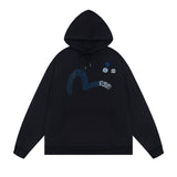 Evisu Hoodie Letter Print Male
