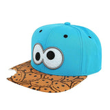 Trendy flat brimmed hat fall and winter cartoon difuzed