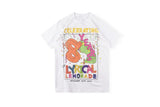Cpfm T Shirt Portrait Printed Men's and Women's Short-Sleeved T-shirt