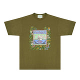Casablanca T Shirts Fashion Print Street