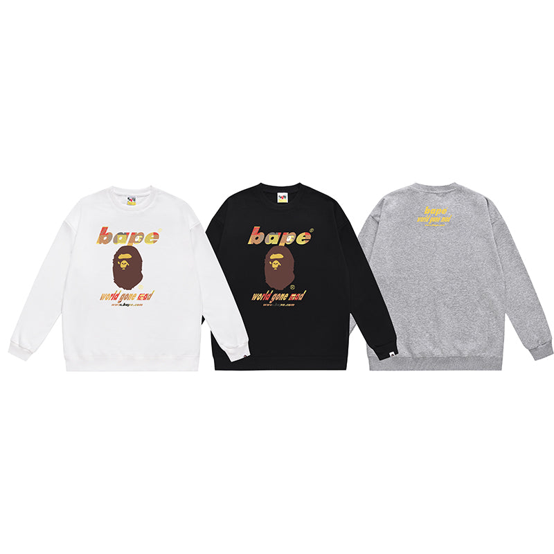 Bathing ape Crew neck sweatshirt