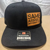 Trendy flat brimmed hat shade