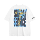 Jesus Is King T Shirt Peripheral round Neck Short Sleeve T-shirt