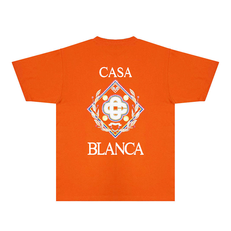 Casablanca T Shirts Fashion Print Street