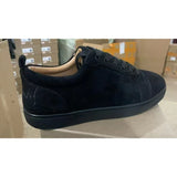 Louboutin-style red bottom shoes export europe station cl red bottom shoes electric embroidery low top high top men's shoes red bottom couple trendy rivets casualtie back