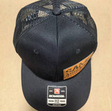 Trendy flat brimmed hat shade