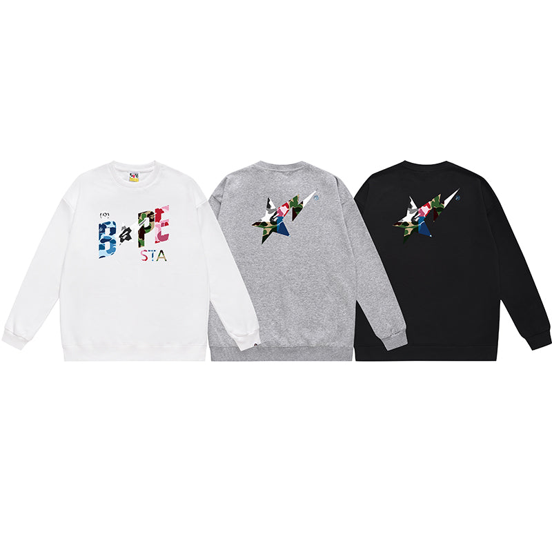 Bathing ape Crew neck sweatshirt