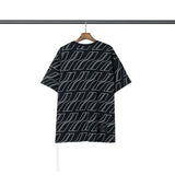 We11 Done T Shirts Loose Black Striped Casual Men and Women Same Style