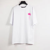 Palm Angels T Shirts Short Sleeve Printed Men And Women Loose Casual