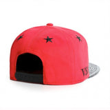 Trendy flat brimmed hat usa american flag