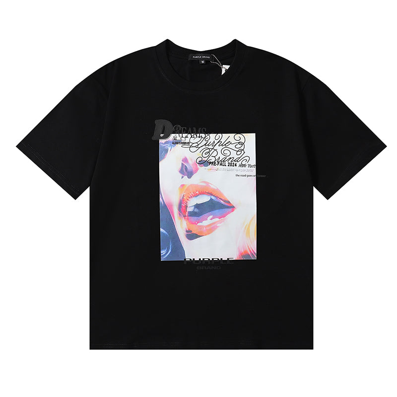 Purple Brand T Shirts Men's and women's casual tops
