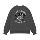 Amiri Sweatshirt Printed Trendy Pure Cotton