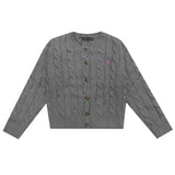 Ralph Lauren Knitted sweaters Ralph Lauren embroidered sweater cardigan knitted sweater loose vintage
