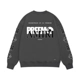 Amiri Sweatshirt Printed Trendy Pure Cotton