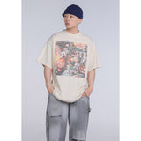 Unisex T-Shirts GALLERY DEPT VINTAGE Loose Casual T-Shirt