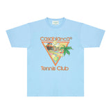 Casablanca T Shirts Fashion Print Street