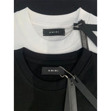 Amiri T Shirts Fashion Print Couple High Street
