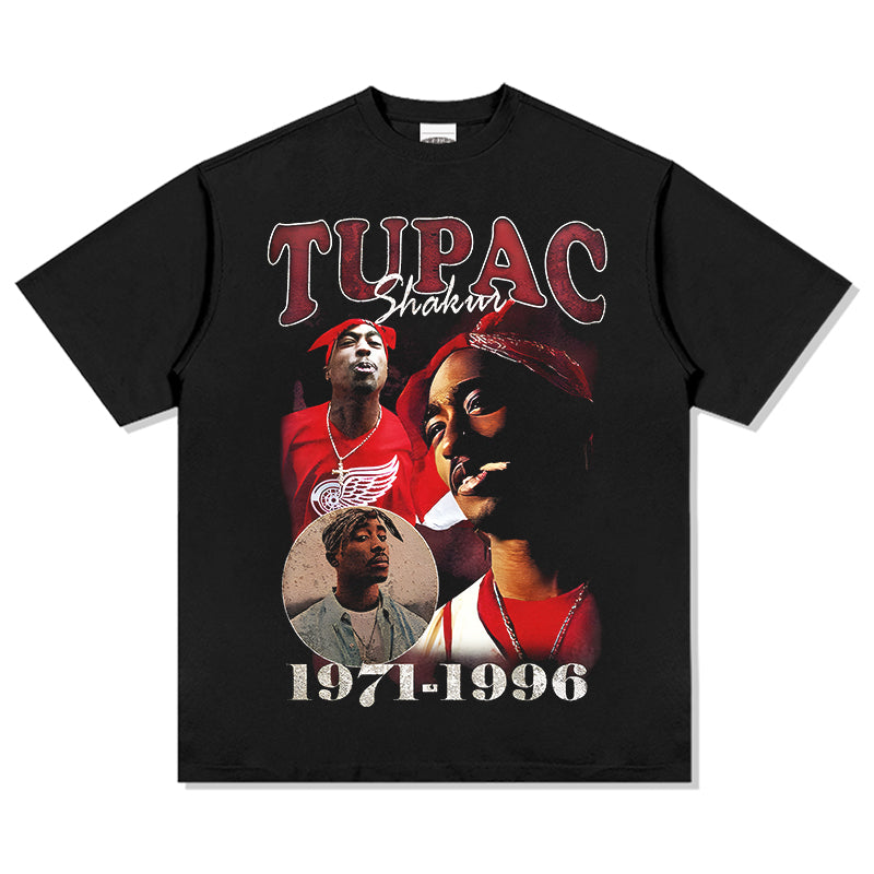 TUPAC red T shirts