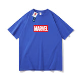 Marvel T Shirt Short Sleeve Iron Man Spider-Man T-shirt Men