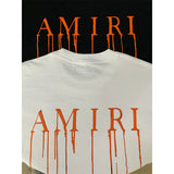 Amiri T Shirts Fashion Print Couple High Street