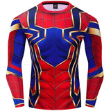 Marvel T Shirt Hero Spider-Man Clothes Avengers 4 Combat Clothes T-shirt