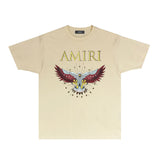 Amiri T Shirts Printed Trendy Pure Cotton