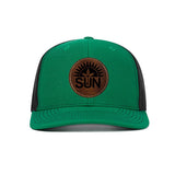 Trendy flat brimmed hat breathable for men and women