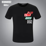 Dsq2 T Shirt Casual Sports Printed Short Sleeve Summer Men