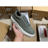 Louboutin-style red bottom shoes european cl style gridsmen's shoes cowhide rivets hot diamond low-top red bottom shoes couple sneakers casualeasiest for match