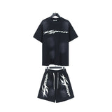 HS T-Shirt And Shorts Two-Piece Set