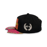 Trendy flat brimmed hat cartoon adjustable