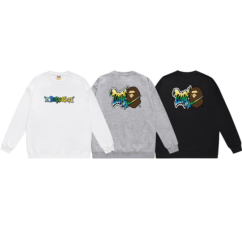 Bathing ape Crew neck sweatshirt