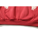 Kanye West Sunday Service Hoodie Red Rider Vintage Casual Hoodie