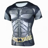 Marvel T Shirt Marvel Short-Sleeved T-shirt Men's Fitness