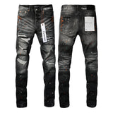 Purple Brand Jeans Pure Cotton High Street Trend #9018