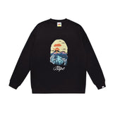 Bathing ape Crew neck sweatshirt